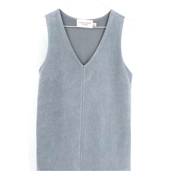 ANTHROPOLOGIE Elizabeth Crosby Princeps Chic Shift VNeck Tank Top Dress - Picture 7 of 12